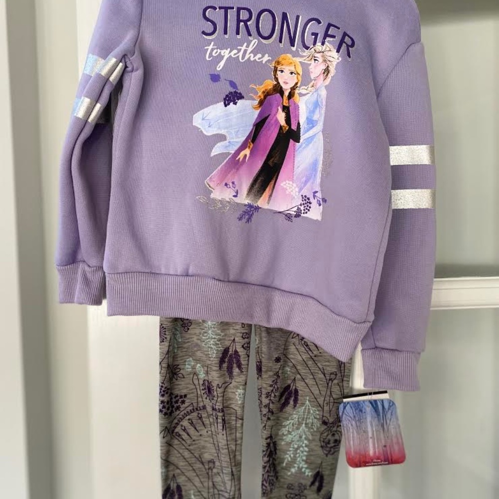 Frozen jogging suit